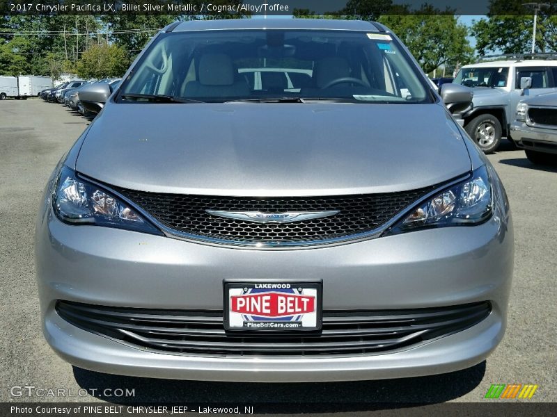 Billet Silver Metallic / Cognac/Alloy/Toffee 2017 Chrysler Pacifica LX