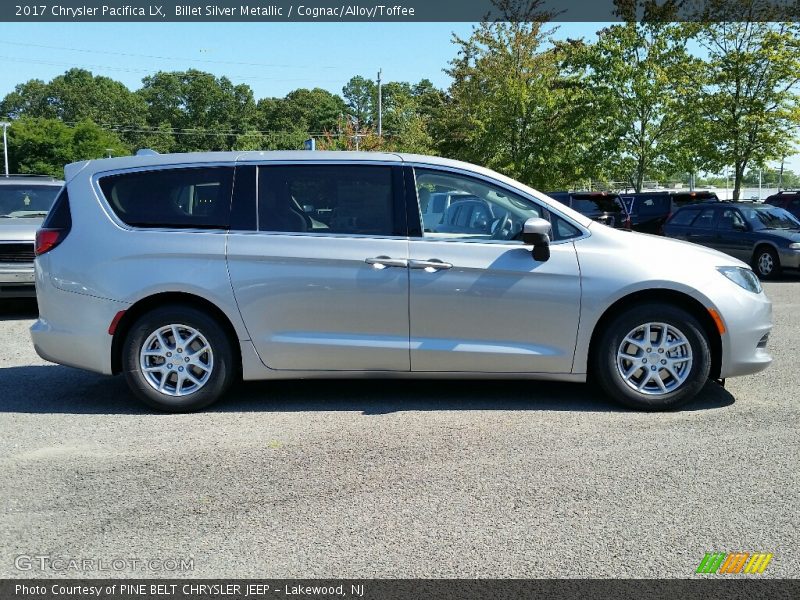 Billet Silver Metallic / Cognac/Alloy/Toffee 2017 Chrysler Pacifica LX