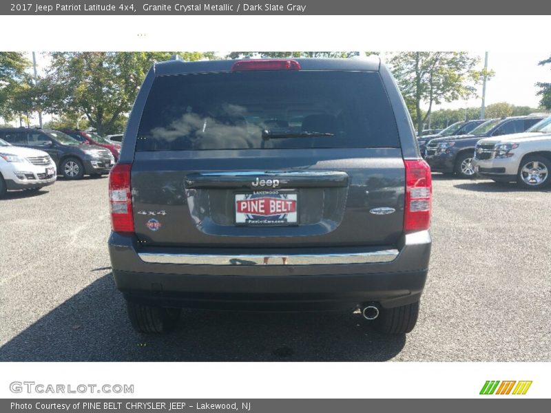 Granite Crystal Metallic / Dark Slate Gray 2017 Jeep Patriot Latitude 4x4