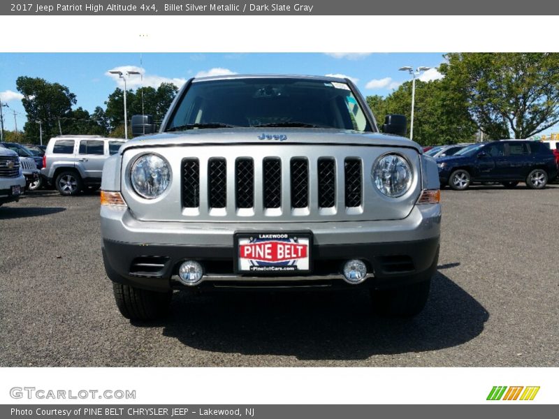 Billet Silver Metallic / Dark Slate Gray 2017 Jeep Patriot High Altitude 4x4