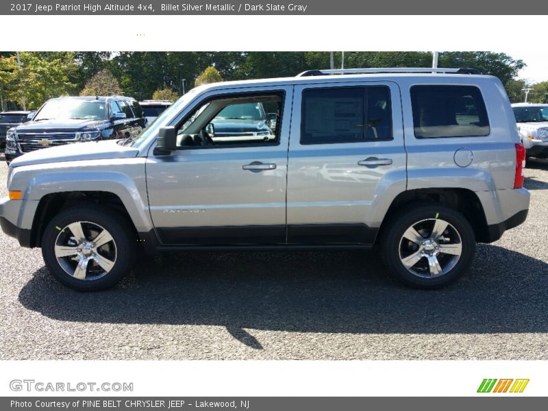 Billet Silver Metallic / Dark Slate Gray 2017 Jeep Patriot High Altitude 4x4