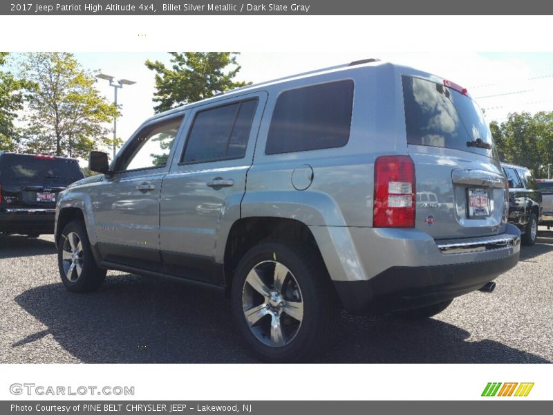 Billet Silver Metallic / Dark Slate Gray 2017 Jeep Patriot High Altitude 4x4
