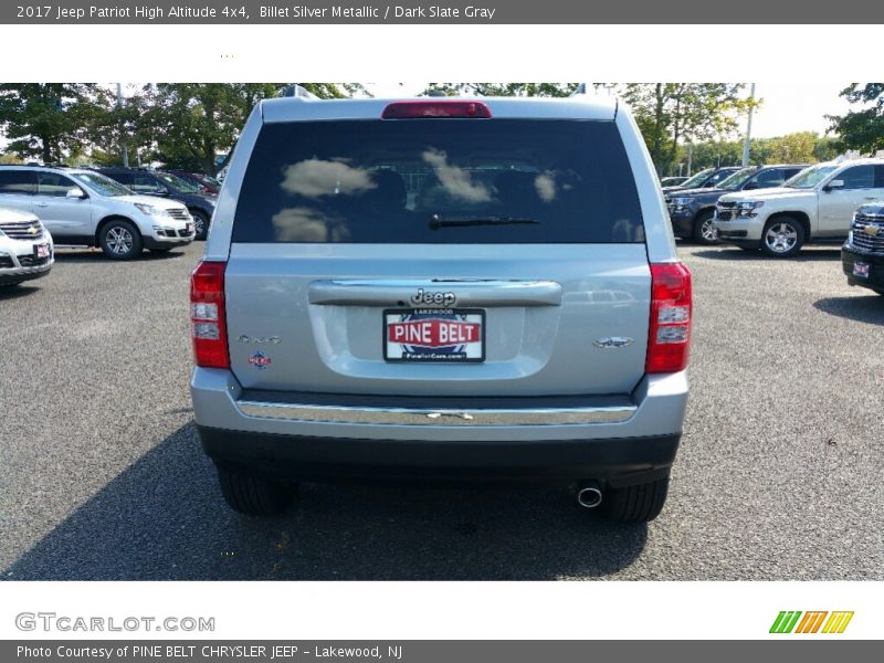 Billet Silver Metallic / Dark Slate Gray 2017 Jeep Patriot High Altitude 4x4