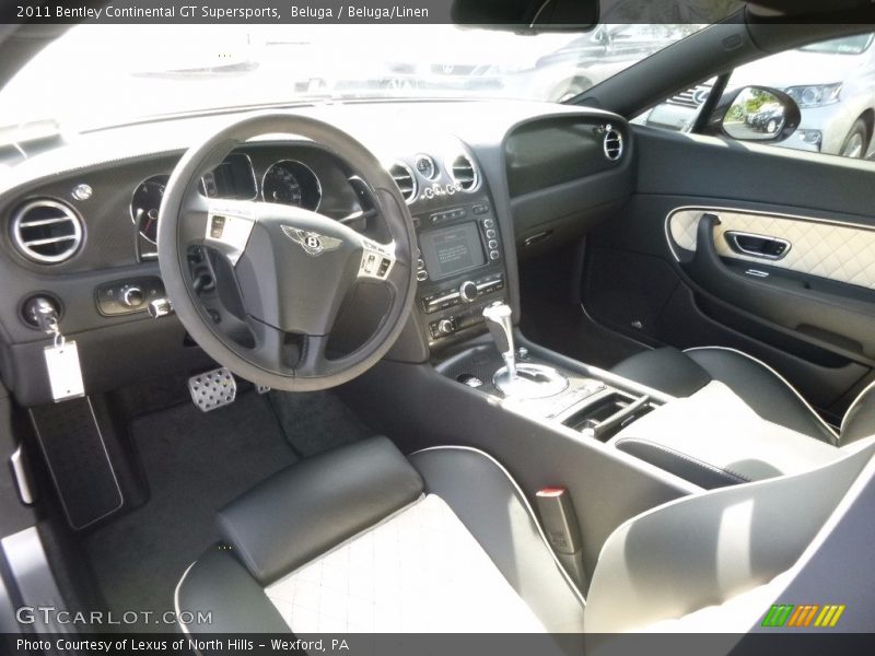 Front Seat of 2011 Continental GT Supersports