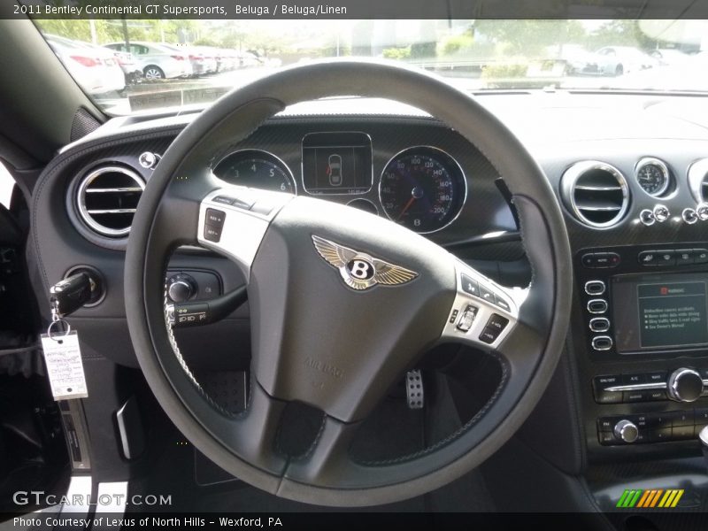  2011 Continental GT Supersports Steering Wheel