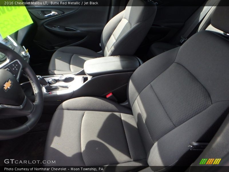 Butte Red Metallic / Jet Black 2016 Chevrolet Malibu LT