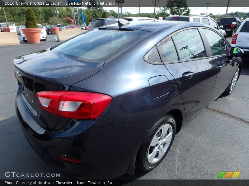 Blue Ray Metallic / Jet Black 2016 Chevrolet Cruze LS Sedan