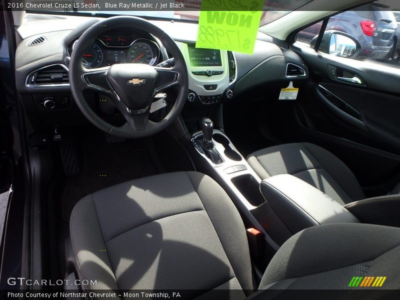 Blue Ray Metallic / Jet Black 2016 Chevrolet Cruze LS Sedan