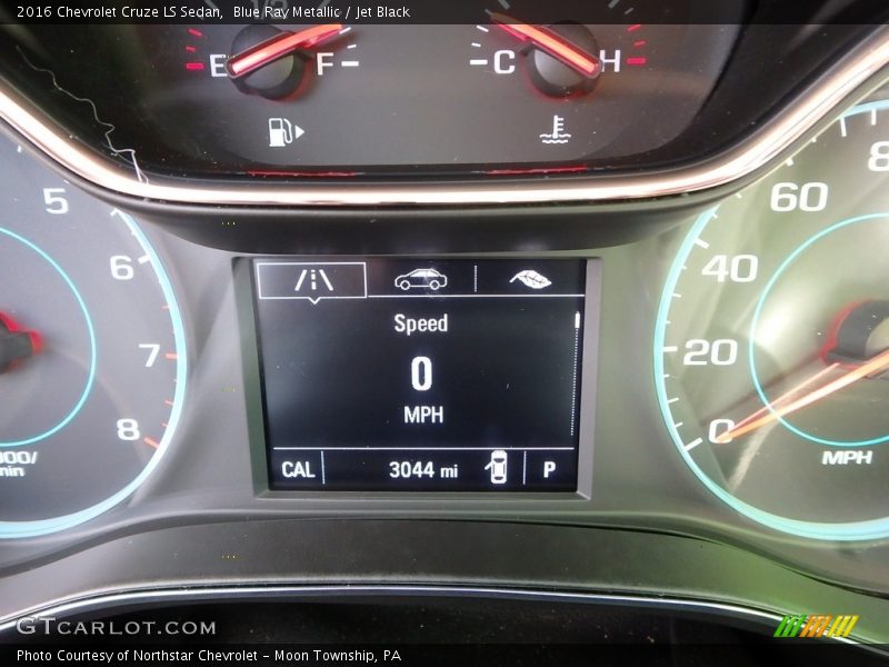 Blue Ray Metallic / Jet Black 2016 Chevrolet Cruze LS Sedan