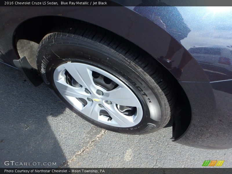 Blue Ray Metallic / Jet Black 2016 Chevrolet Cruze LS Sedan