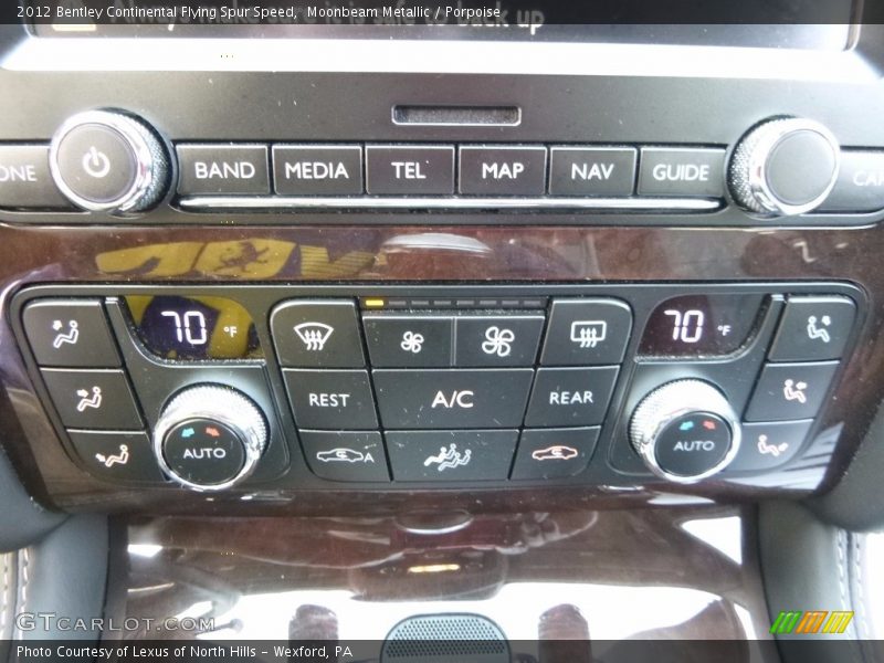 Moonbeam Metallic / Porpoise 2012 Bentley Continental Flying Spur Speed