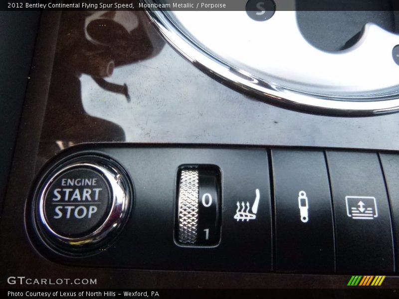 Moonbeam Metallic / Porpoise 2012 Bentley Continental Flying Spur Speed