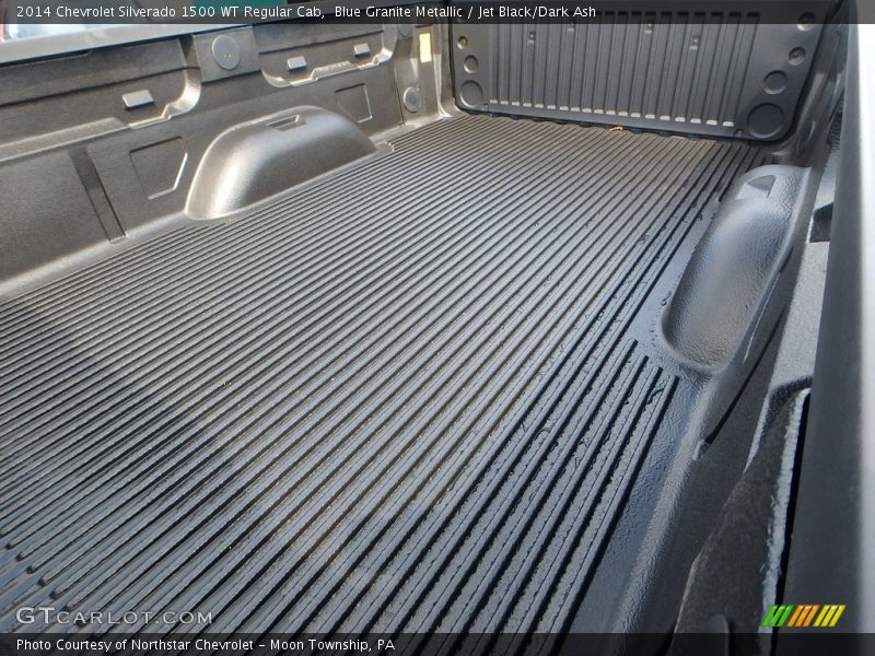 Blue Granite Metallic / Jet Black/Dark Ash 2014 Chevrolet Silverado 1500 WT Regular Cab