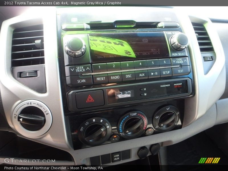 Magnetic Gray Mica / Graphite 2012 Toyota Tacoma Access Cab 4x4