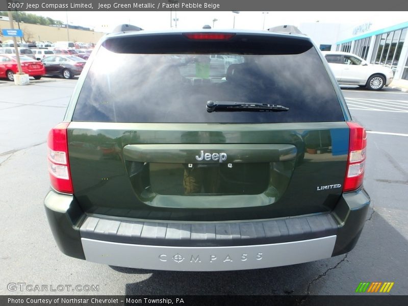 Jeep Green Metallic / Pastel Pebble Beige 2007 Jeep Compass Limited