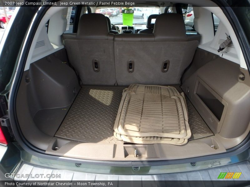 Jeep Green Metallic / Pastel Pebble Beige 2007 Jeep Compass Limited
