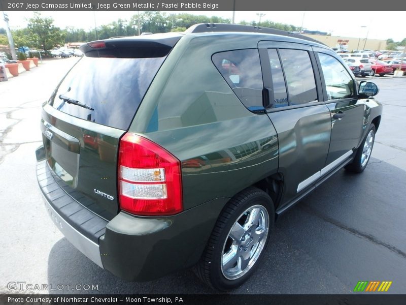 Jeep Green Metallic / Pastel Pebble Beige 2007 Jeep Compass Limited