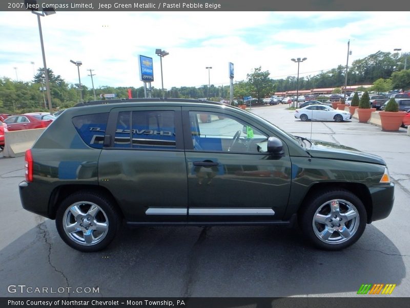 Jeep Green Metallic / Pastel Pebble Beige 2007 Jeep Compass Limited