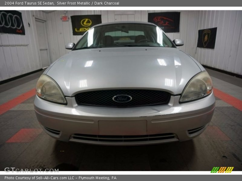 Silver Frost Metallic / Dark Charcoal 2004 Ford Taurus SE Sedan