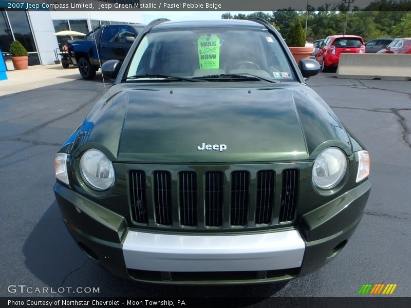Jeep Green Metallic / Pastel Pebble Beige 2007 Jeep Compass Limited
