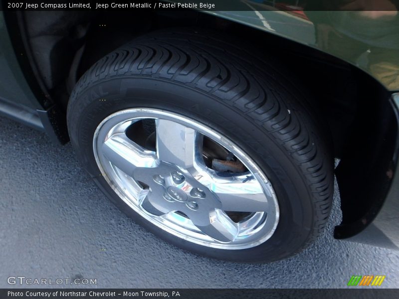 Jeep Green Metallic / Pastel Pebble Beige 2007 Jeep Compass Limited