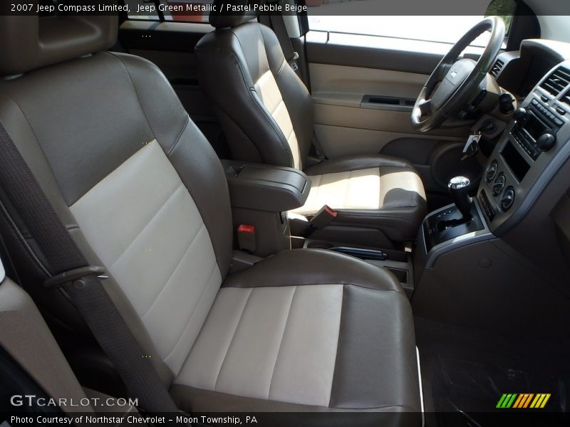 Jeep Green Metallic / Pastel Pebble Beige 2007 Jeep Compass Limited
