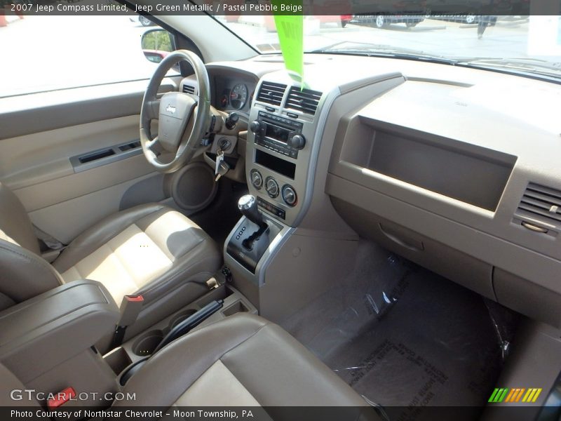 Jeep Green Metallic / Pastel Pebble Beige 2007 Jeep Compass Limited