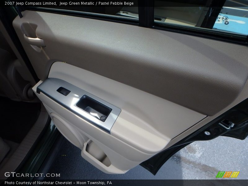 Jeep Green Metallic / Pastel Pebble Beige 2007 Jeep Compass Limited