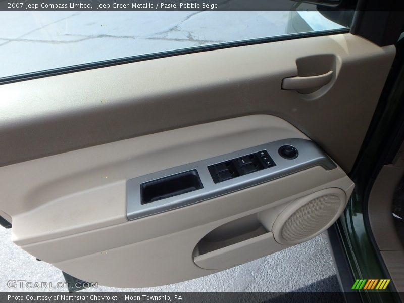 Jeep Green Metallic / Pastel Pebble Beige 2007 Jeep Compass Limited