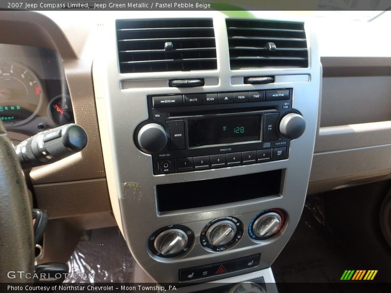 Jeep Green Metallic / Pastel Pebble Beige 2007 Jeep Compass Limited