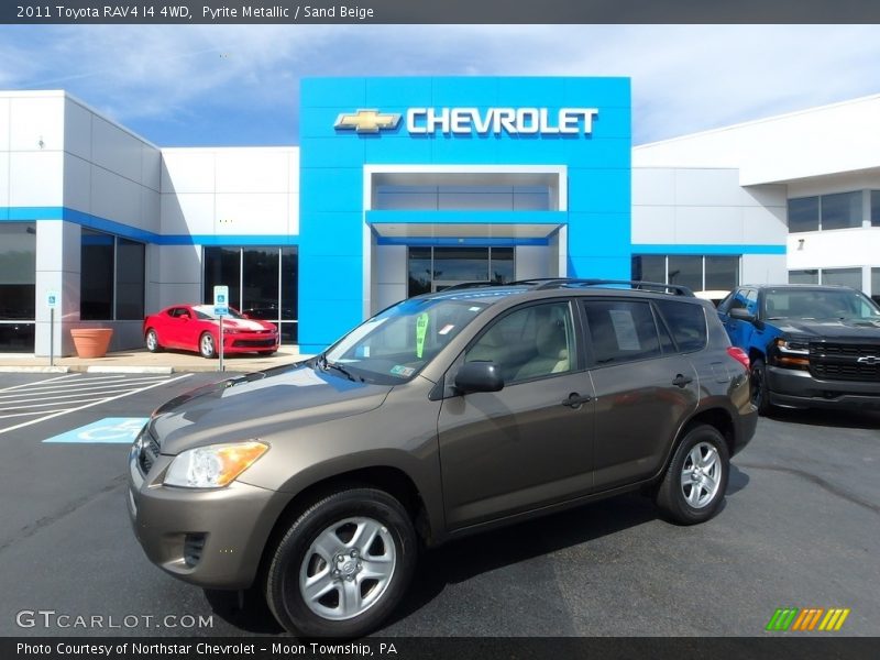 Pyrite Metallic / Sand Beige 2011 Toyota RAV4 I4 4WD