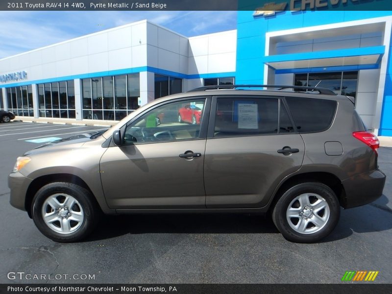 Pyrite Metallic / Sand Beige 2011 Toyota RAV4 I4 4WD