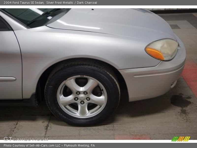 Silver Frost Metallic / Dark Charcoal 2004 Ford Taurus SE Sedan