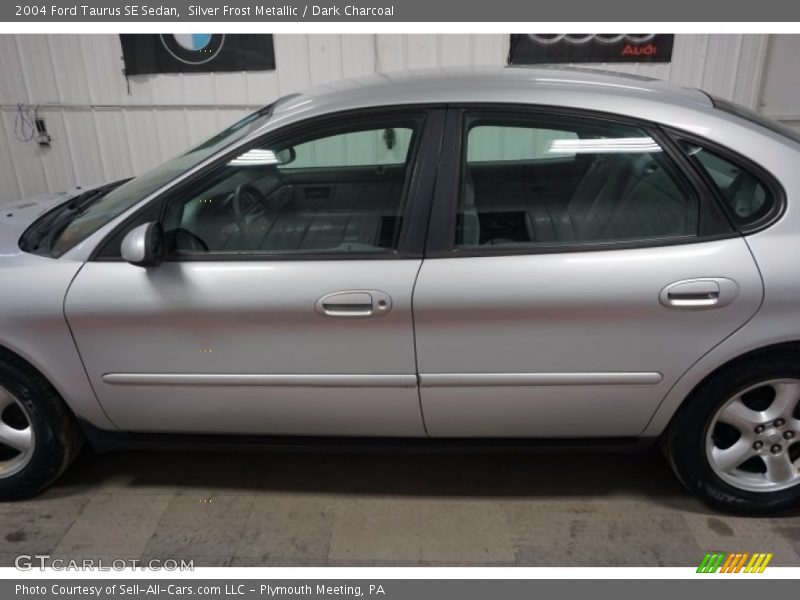 Silver Frost Metallic / Dark Charcoal 2004 Ford Taurus SE Sedan