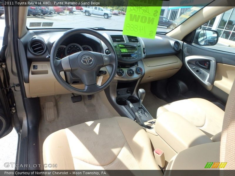 Pyrite Metallic / Sand Beige 2011 Toyota RAV4 I4 4WD