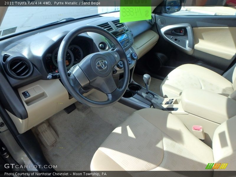 Pyrite Metallic / Sand Beige 2011 Toyota RAV4 I4 4WD