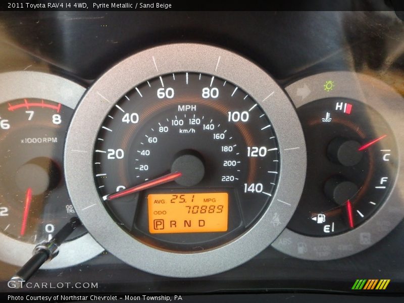 Pyrite Metallic / Sand Beige 2011 Toyota RAV4 I4 4WD