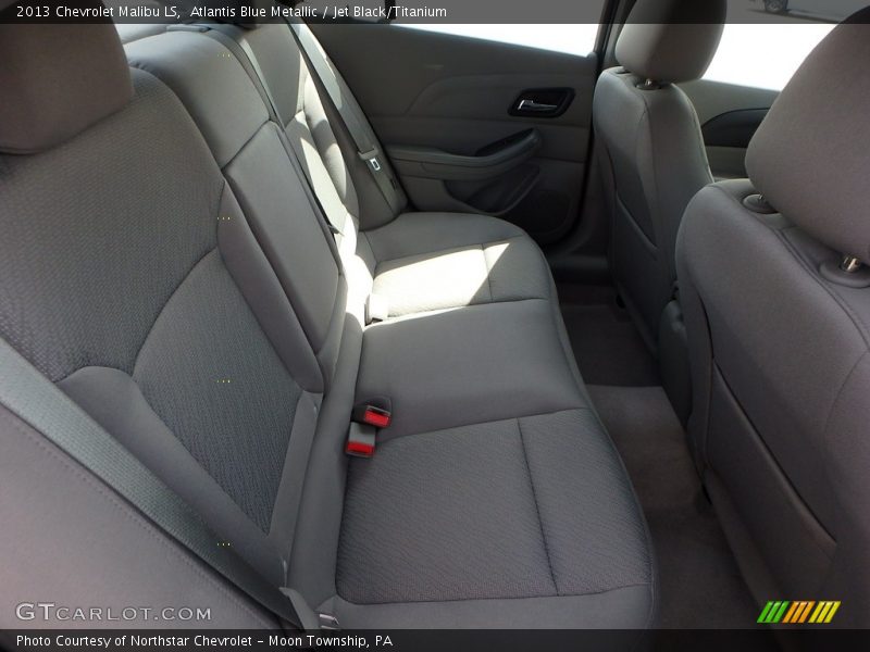 Atlantis Blue Metallic / Jet Black/Titanium 2013 Chevrolet Malibu LS