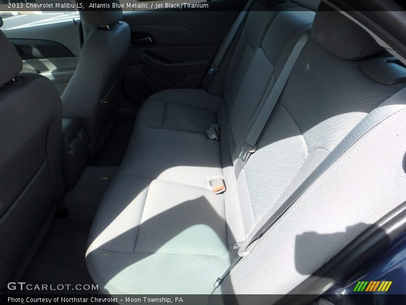 Atlantis Blue Metallic / Jet Black/Titanium 2013 Chevrolet Malibu LS