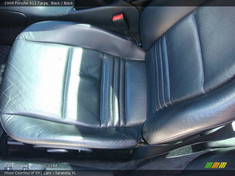 Black / Black 2004 Porsche 911 Targa