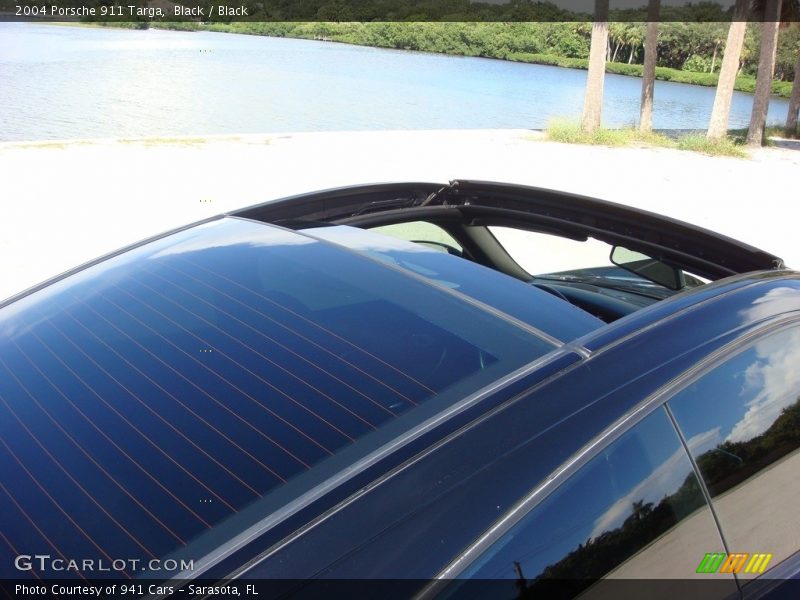 Black / Black 2004 Porsche 911 Targa