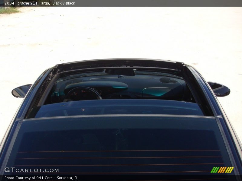 Black / Black 2004 Porsche 911 Targa