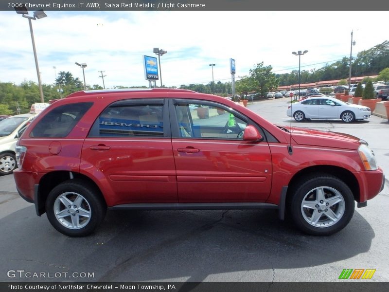 Salsa Red Metallic / Light Cashmere 2006 Chevrolet Equinox LT AWD