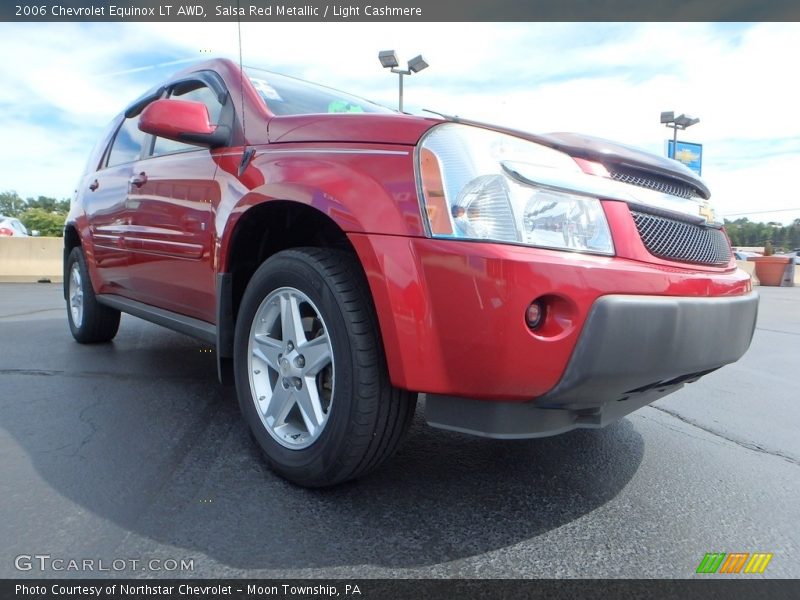 Salsa Red Metallic / Light Cashmere 2006 Chevrolet Equinox LT AWD