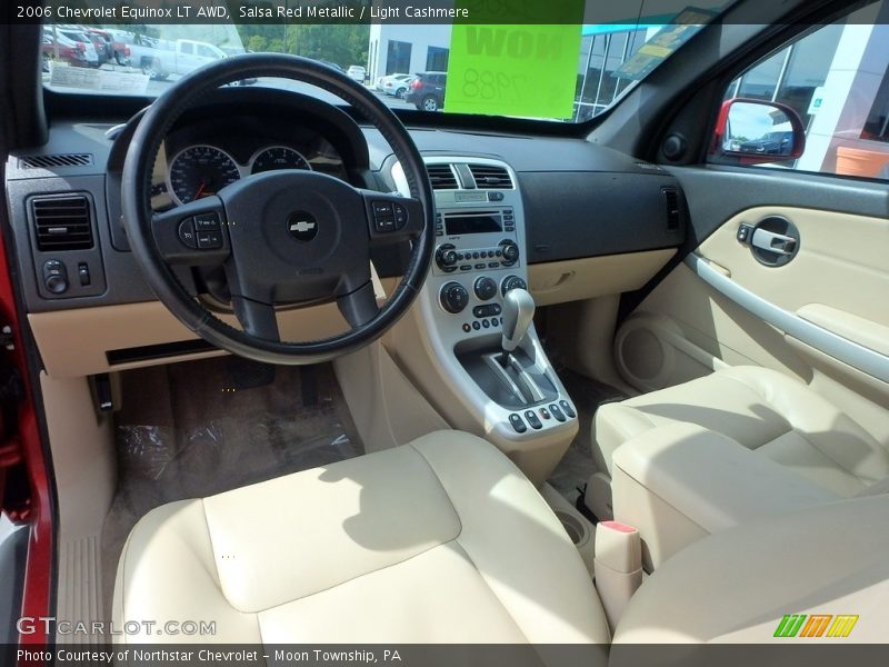 Salsa Red Metallic / Light Cashmere 2006 Chevrolet Equinox LT AWD