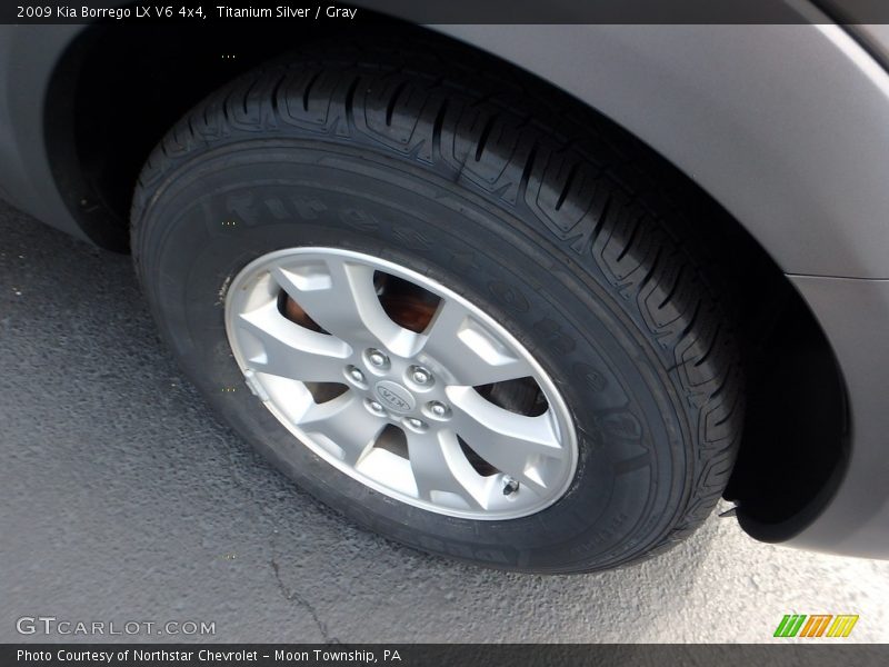 Titanium Silver / Gray 2009 Kia Borrego LX V6 4x4