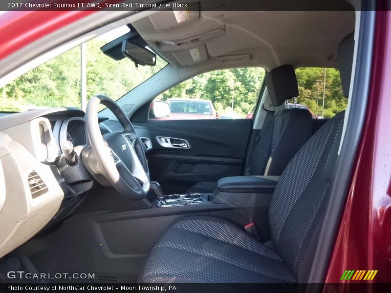 Siren Red Tintcoat / Jet Black 2017 Chevrolet Equinox LT AWD
