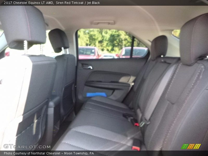 Siren Red Tintcoat / Jet Black 2017 Chevrolet Equinox LT AWD