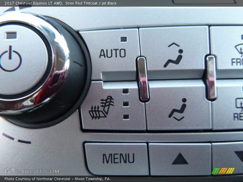Siren Red Tintcoat / Jet Black 2017 Chevrolet Equinox LT AWD