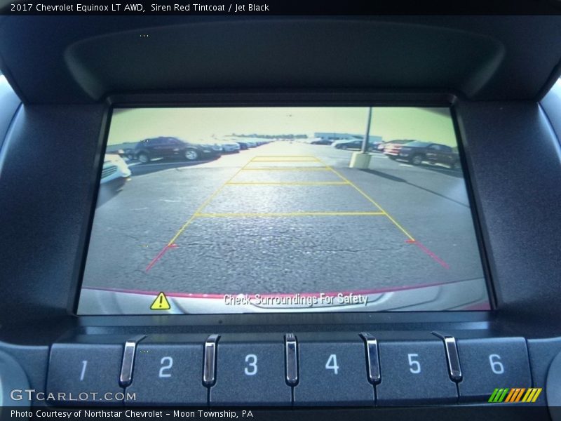 Siren Red Tintcoat / Jet Black 2017 Chevrolet Equinox LT AWD